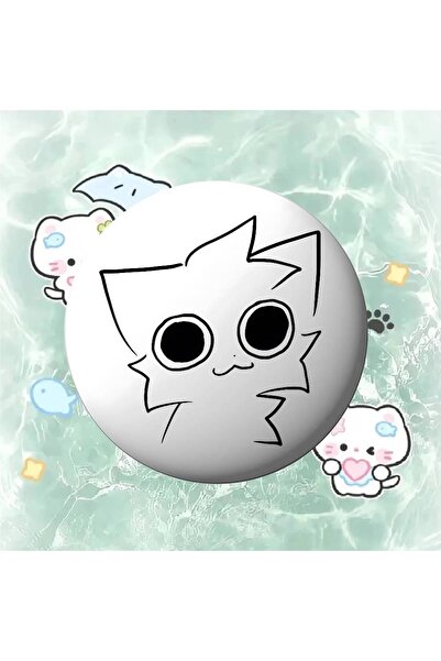 Choice 25x25 مم z16 شارة قطة لطيفة على شكل راقص بريك دانس، دبوس زر ناعم من ال...