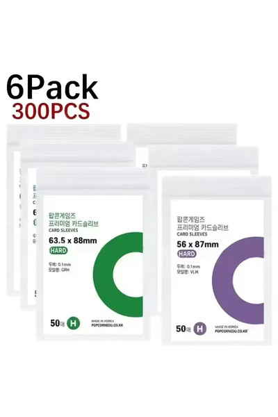 Choice7 300Pcs - Mixed 500-1PCS HD Transparent Kpop Idol Card Protective Slee...