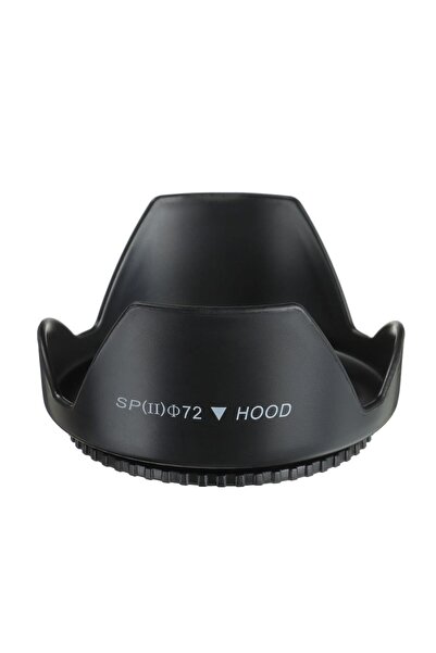 Choice7 72mm Screwed Sunshade Lens Hood For Nikon Canon Fuji Olympus DSLR Cam...