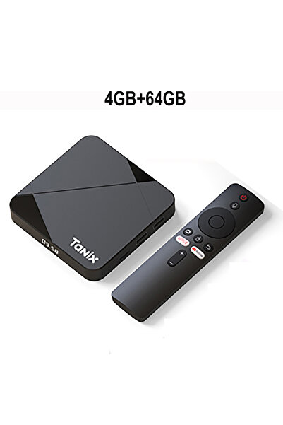 Choice15 US Plug 4GB-64GB Tanix TX5 Android 14 TV Box Amlogic S905Y5 2.4G 5G ...