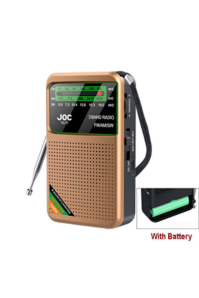 choice2 راديو TG77 الذهبي الأكثر مبيعًا، راديو FM، راديو طوارئ FM AM SW، مشغل...