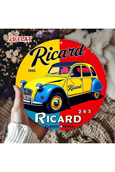 Choice لوحة معدنية عتيقة للسيارة - لوحة جدارية دائرية من الألومنيوم بتصميم أص...