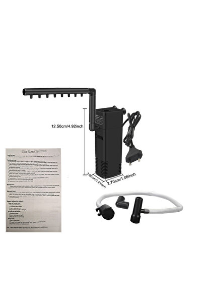 choice2 AP 200L EU Plug Aquarium Fish Tank Oxygen Increasing Pump Low Level W...