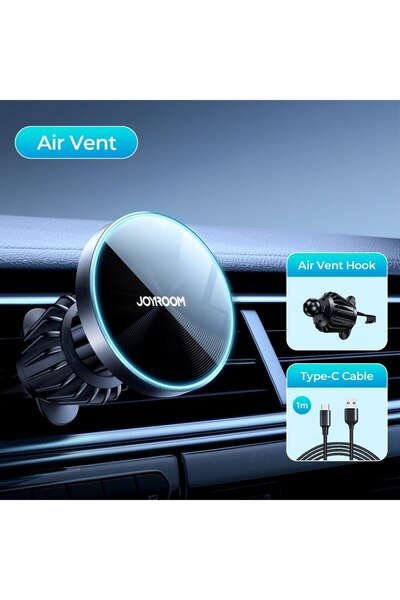 Choice حامل مغناطيسي للسيارة، شاحن لاسلكي سريع للسيارة، مناسب لأجهزة آيفون، ب...