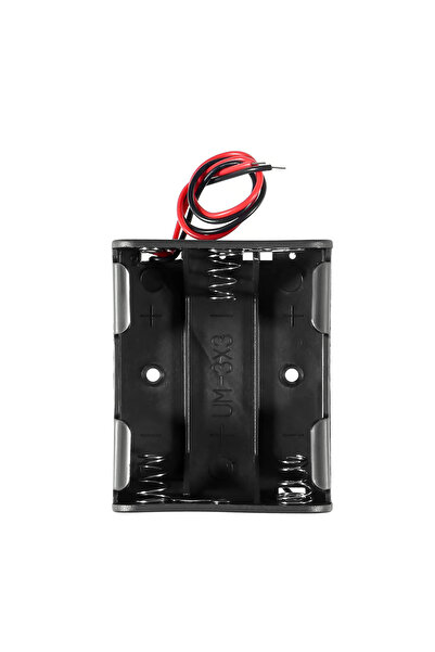 Choice1 3 Slots 4PCS DIY AA Battery Holder Battery Storage Box Case Holder Le...