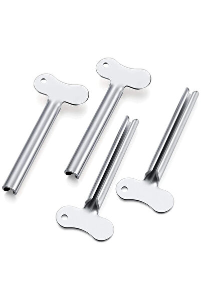 Choice1 4pcs 1-6 Pcs Stainless Steel Toothpaste Tube Squeezers Metal Key Toot...