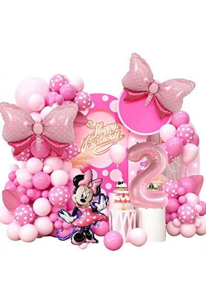Choice7 as the picture as the picture 120Pcs Cartoon Mickey Minnie Mouse Pink...