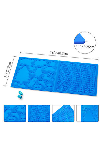 Choice 3D blue pad-L Silicone 3D printing pad for children, DIY 3D printing p...