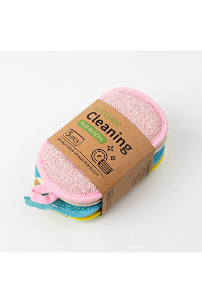 Choice ٥ قطع من مناديل إسفنجية متعددة الوظائف - قابل للغسل وإعادة الاستخدام، ...