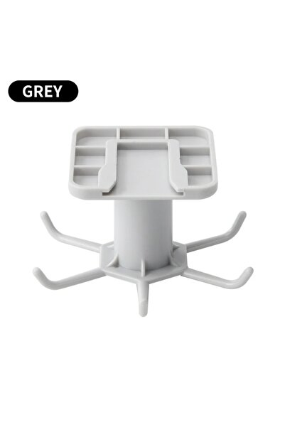 Choice رف تخزين أواني المطبخ الأبيض القابل للطي