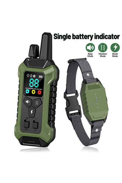 Choice Single display Electric Dog Training Collar Remote Control Pet Anti Ba...