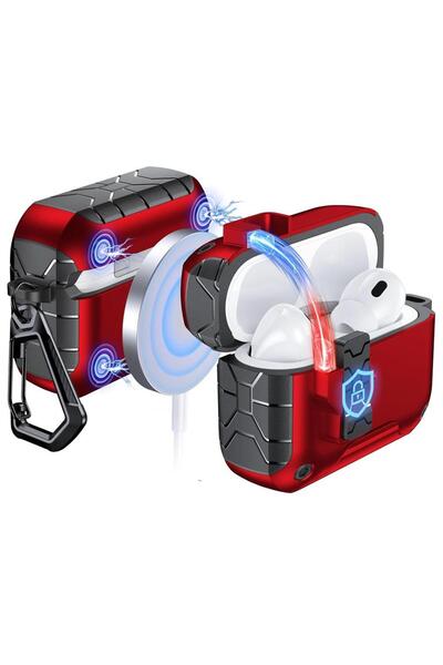 choice2 جراب مغناطيسي أوتوماتيكي C لسماعات AirPods Pro 3، غطاء حامل للهاتف مع...