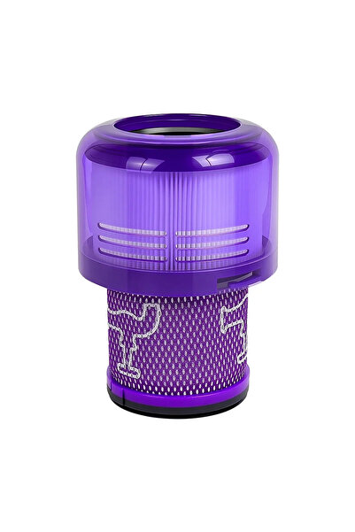 Choice علبة فلتر غبار واحدة مع طقم فلتر هيبا لمكنسة دايسون V11 V15 SV14 SV15 ...