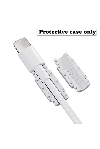 Choice1 White 5 PCS Universal Cable Protector Charger Safety Clips Anti-Break...