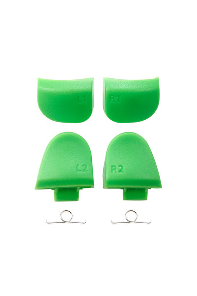 Choice11 طقم استبدال أزرار التحكم الخضراء YuXi BDM-020 V2.0 لجهاز PS5 V2 Game...