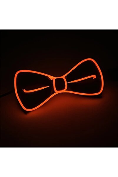 Choice3 red Men's Glowing Bow Tie EL Wire Neon LED Luminous Party Halloween C...