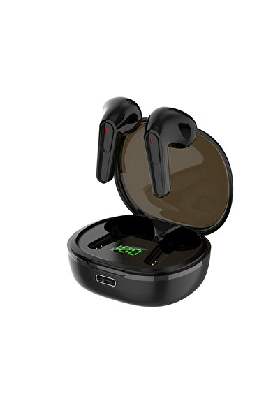 Choice black Pro 50 Bluetooth Earphones With True Wireless TWS Earplug Style ...