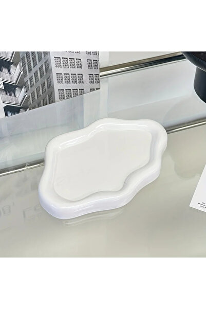 Choice WHITE 1PC Plastic Trays Photo Props, Jewelry Storage Plates Display Pl...