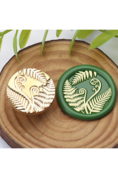 Choice16 ختم شمعي على شكل زهرة نباتية، قطعة واحدة، 25 مم، رأس ختم للبطاقات وا...