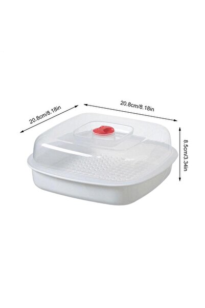 Choice سلة طهي للمطبخ مزودة بغطاء، مصنوعة من مواد آمنة للاستخدام في الميكرووي...