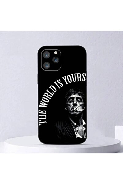 bilibili غلاف هاتف سيليكون ناعم بتصميم توني مونتانا من سلسلة S-Scarfaces، متو...