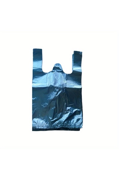 Choice 22cmx35cm 100pcs Black 22x35 Disposable Trash Bags Handy Vest-Made Sho...