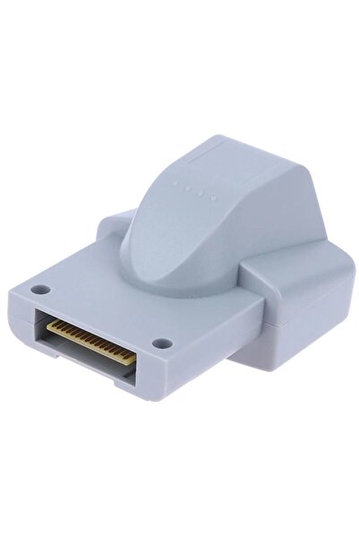 Choice وحدة تحكم اهتزازية زرقاء فاتحة لجهاز نينتندو 64، مزودة ببطاقة ذاكرة.