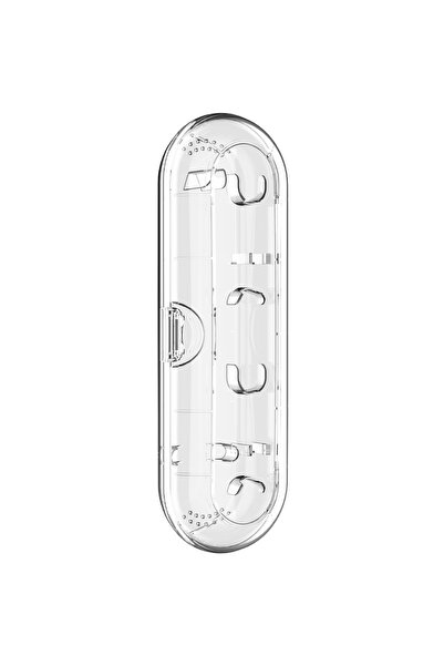 Choice علبة سفر شفافة لفرشاة الأسنان الكهربائية، علبة تخزين واقية محمولة وشفا...