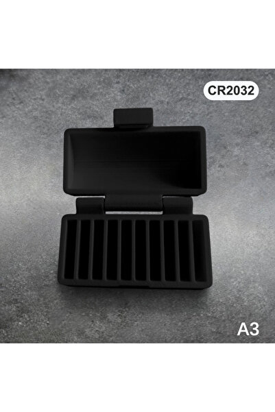 Choice3 A3 CR2032/CR2025 Battery Storage Box 20 Hole Portable Prevents Batter...