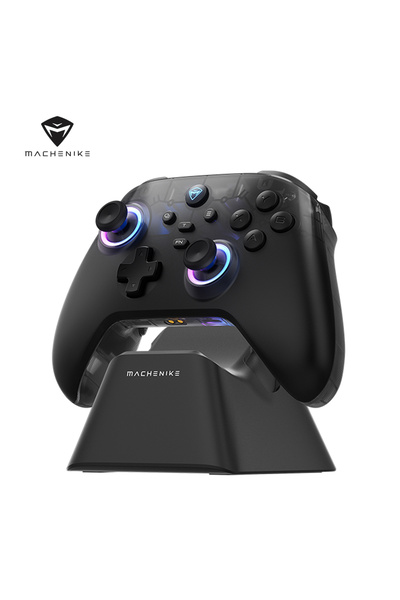 Choice1 وحدة تحكم ألعاب الكمبيوتر MACHENIKE G3Pro باللون الأسود، ووحدة تحكم أ...