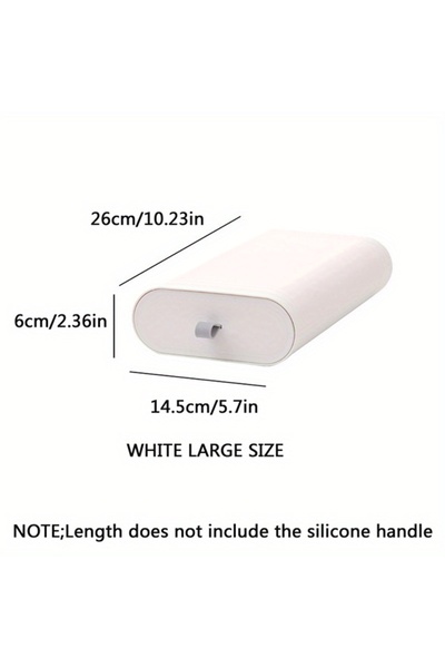 Choice7 YXCT WHITE L 1 Set of Concealed Self-adhesive Desk Drawers/Kitchen Ca...