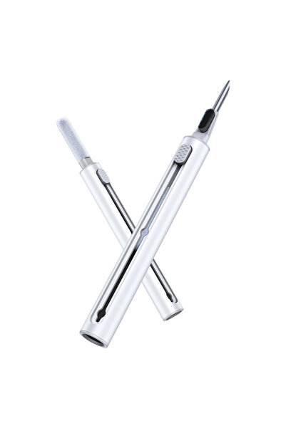 Choice1 قلم تنظيف سماعات بلوتوث لاسلكية أبيض اللون، مناسب لسماعات AirPods Pro...