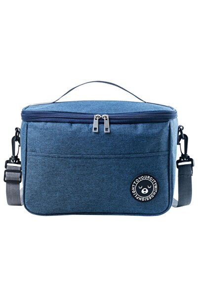 Choice حقيبة غداء زرقاء محمولة معزولة حراري ، قطعة واحدة، مثالية للسفر والتخي...