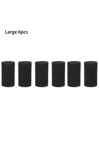 Choice1 6 قطع كبيرة، 2/4/6 قطع، إسفنجة ترشيح ثنائية الكيمياء لحوض السمك، خرطو...