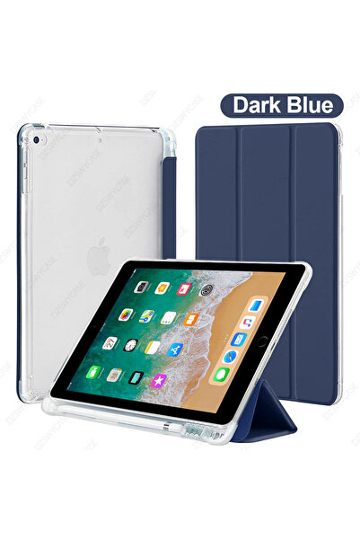 Choice جراب أزرق داكن لجهاز iPad مقاس 9.7 بوصة، الجيل السادس/الخامس 2017/2018...