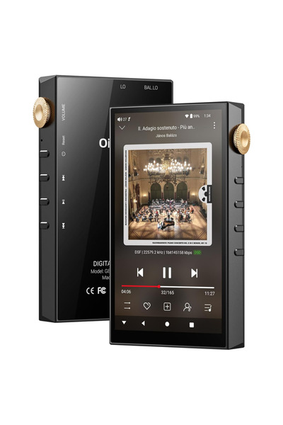 Choice مشغل صوت عالي الدقة من Oilsky بسعة 160 جيجابايت، أسود اللون، مزود بتقن...