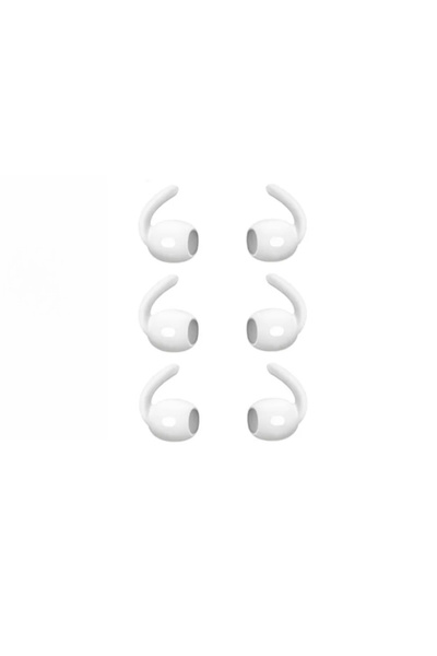 choice2 For Airpods Pro 2 3Pairs WHITE Soft Ear Hooks Tips for AirPods Pro 2 ...