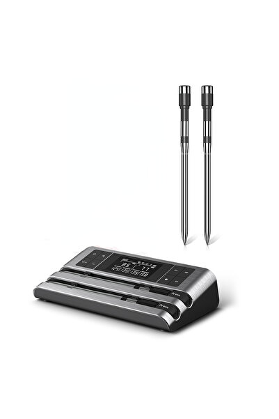 Choice مقياس حرارة اللحوم اللاسلكي بتقنية بلوتوث، يدعم تطبيق الهاتف المحمول، ...