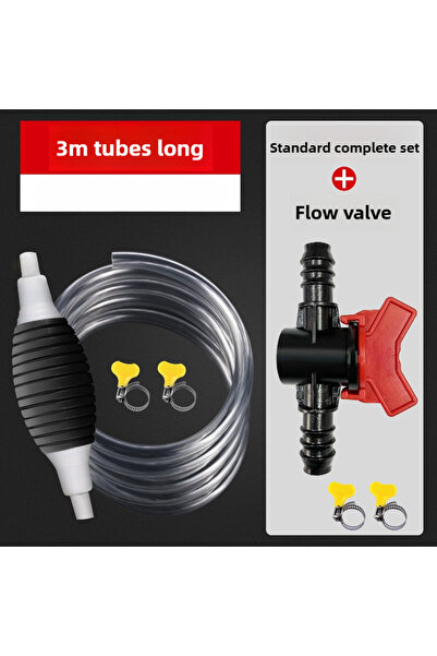 Choice3 مضخة مياه مطبخ متعددة الوظائف مع أنبوب بطول 3 أمتار، أنبوب شفط يدوي ل...