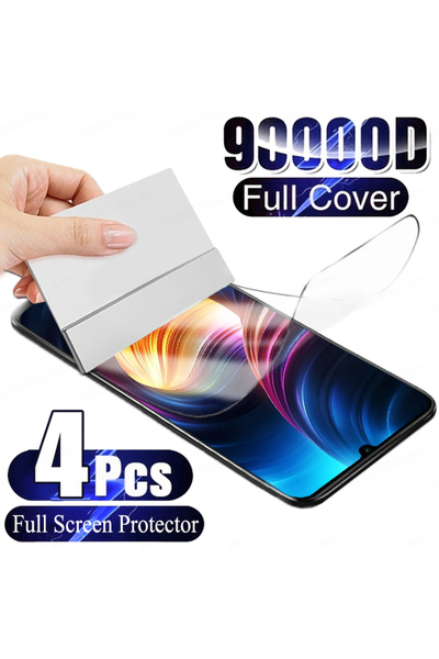 Choice12 فيلم هيدروجيل، 4 قطع، واقي شاشة جل لهاتف P30 Pro، 4 قطع، متوافق مع ه...