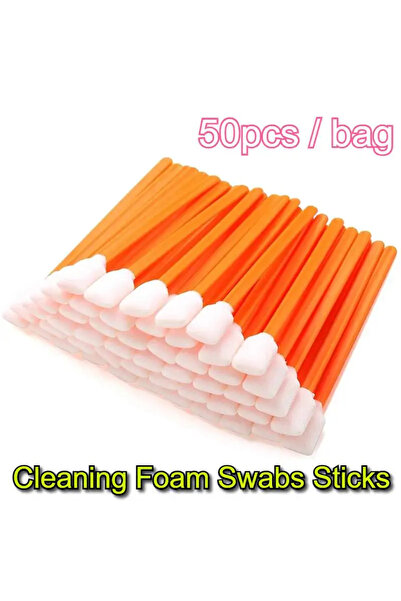 Choice 50pcs orange Printer Head Uv DTF Cleaning Stick Kit Clean Rod Industri...