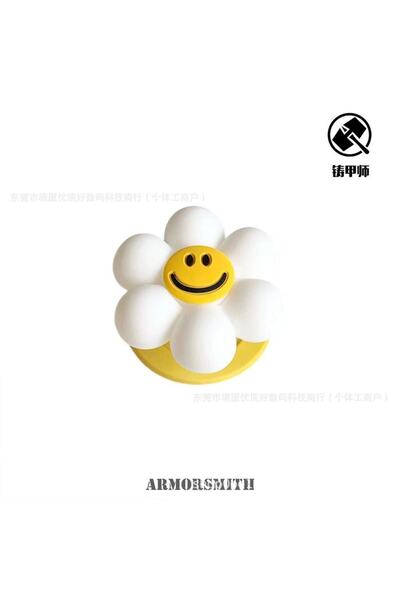 Choice حامل هاتف مغناطيسي جديد أسود اللون بتصميم زهرة عباد الشمس، مناسب لأجهز...