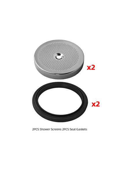 Choice مجموعتان من رؤوس المجموعة 50 مم، موزع شاشة دش بديل متوافق مع ديلونجي E...