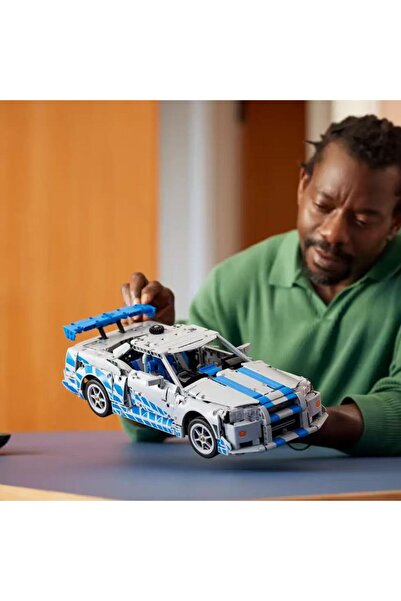 Choice مجموعة بناء نيسان سكايلاين جي تي-آر آر 34 من سلسلة 2 فاست 2 فوريوس، بد...