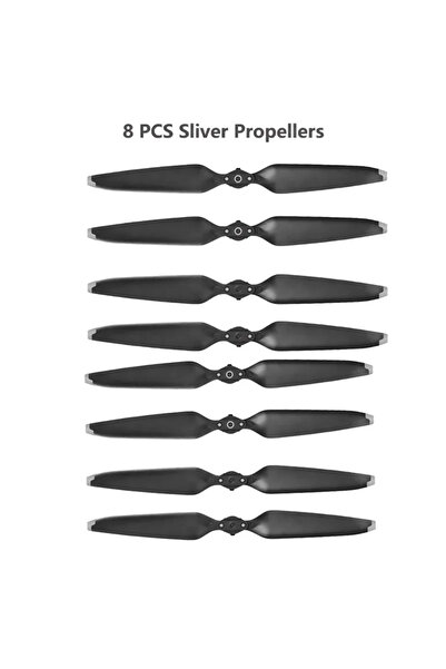 Choice1 4 أزواج من مراوح فضية 9453F لطائرة DJI Mavic 3 Pro/3/3 Classic، مزودة...