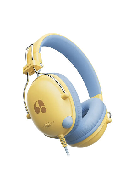 choice2 سماعات رأس للأطفال من YellowBlue Awatrue، بمستوى صوت آمن 74/85 ديسيبل...