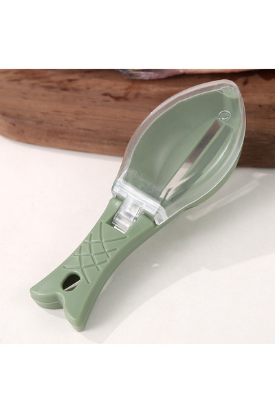 choice2 أدوات مطبخ خضراء: مبشرة قشور السمك، مكشطة، أداة تنظيف السمك، جهاز كشط...