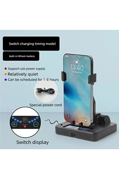 Choice3 جهاز تأرجح الهاتف المكتبي المؤقت للشحن، جهاز هز تلقائي، عداد خطوات ال...