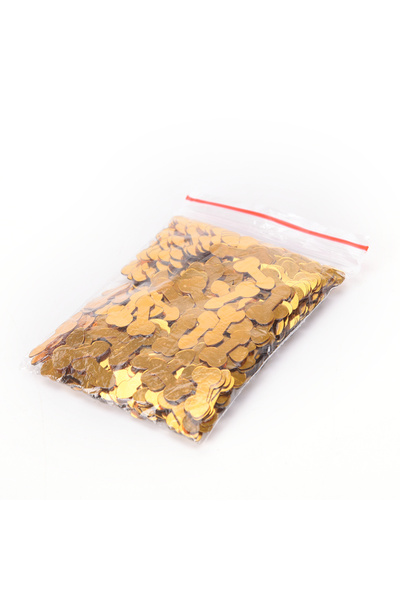 Choice1 عبوة واحدة من قصاصات الورق متعددة الألوان باللون الذهبي لحفلات الزفاف...