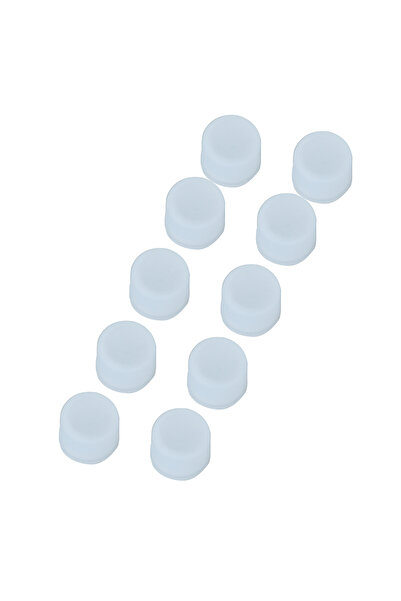 Choice Transparent 10Pcs Silicone RCA Female Protective Cover TV Audio Video ...